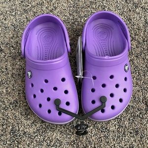 Crocs, purple relaxed fit